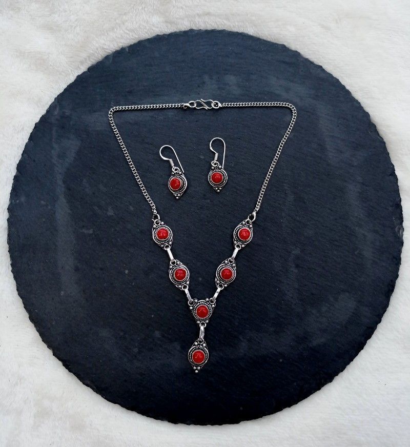 DV2112 CONJUNTO COLLAR Y PENDIENTES